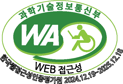 WA 품질인증 마크, 웹와치(WebWatch) 2023.12.19 ~ 2024.12.18 (사)한국장애인단체총연합회 한국웹접근성인증평가원 웹 접근성 우수사이트 인증마크(WA인증마크)